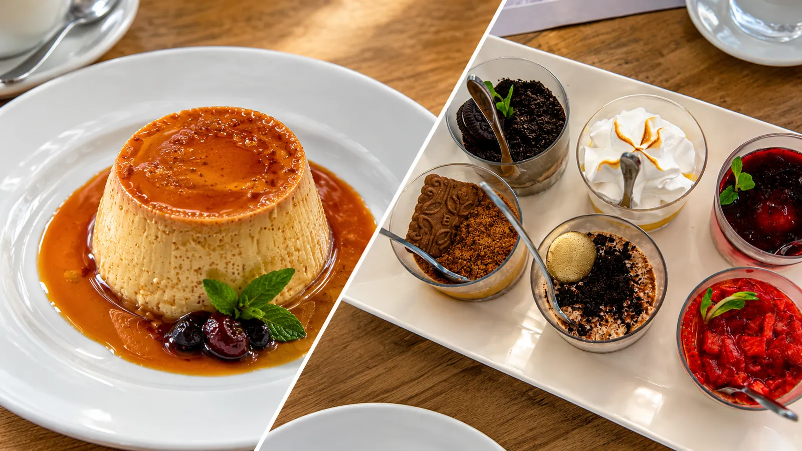 Postres de la casa